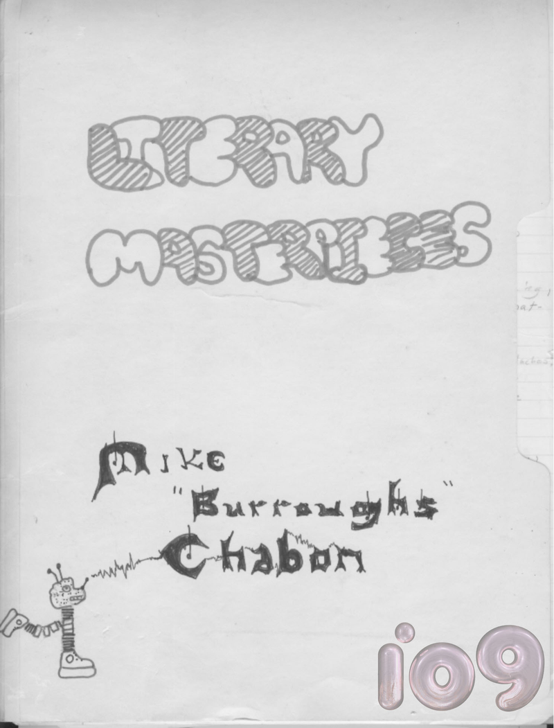 Illustration for article titled John Carter, As Imagined by 12-Year-Old Andrew Stanton and teenage Michael Chabon